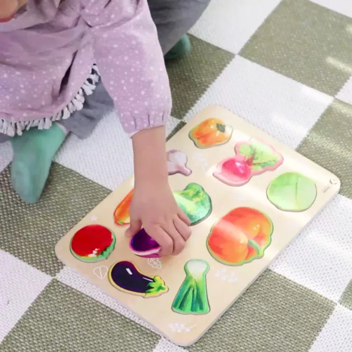 Edukacyjna układanka dla najmłodszych dzieci