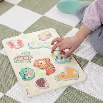 Bezpieczne elementy do nauki rozpoznawania kształtów i kolorów