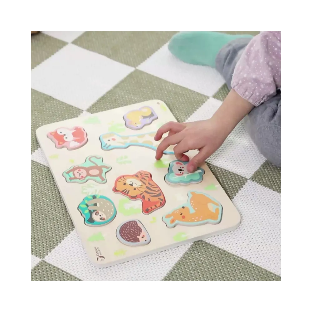 Bezpieczne elementy do nauki rozpoznawania kształtów i kolorów