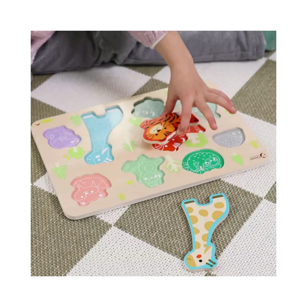 Idealny prezent dla dzieci od 18 miesięcy przy wprowadzeniu w świat zwierząt