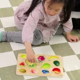 Bezpieczna układanka z naturalnego drewna