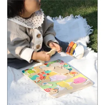 Układanka Classic World wspierająca rozwój maluchów