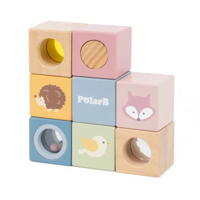 Klocki VIGA stymulujące zmysły malucha