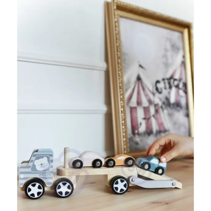 Wysokiej jakości drewniana zabawka dla maluchów