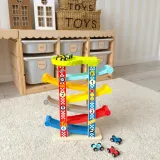 TOOKY TOY Kolorowa Zjeżdżalnia Tor Dla Samochodów
