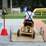 CLASSIC WORLD EDU Drewniany Mostek Rampowy Najazd Droga Tor dla Rowerów