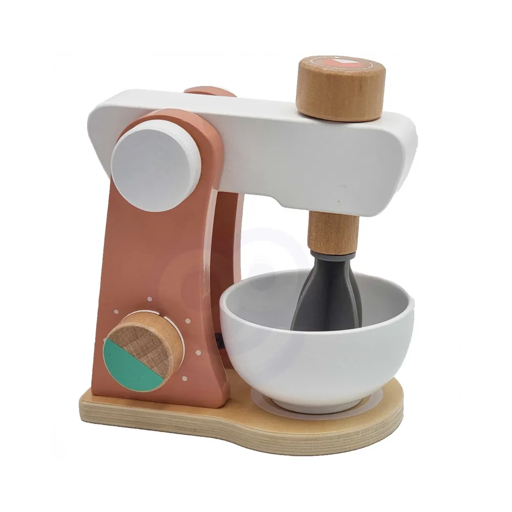 TOOKY TOY Drewniany Mikser Zestaw dla Dzieci + Akcesoria