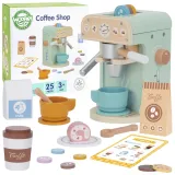 WOOPIE GREEN Drewniany Ekspres do Kawy Cukiernia Barista 25 el.