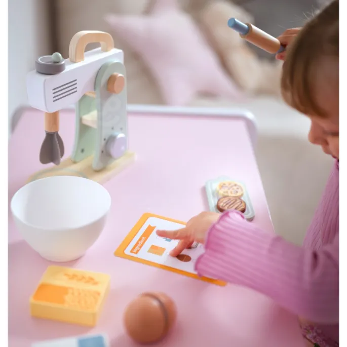 Pastelowy mikser dla małych cukierników