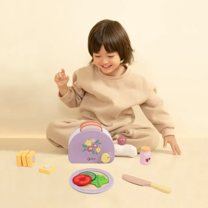 Ekologiczny zestaw do zabawy w przygotowanie śniadania