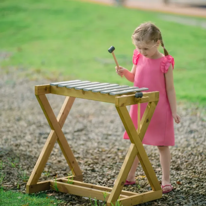 CLASSIC WORLD EDU Instrument Muzyczny Ksylofon Duże Cymbałki