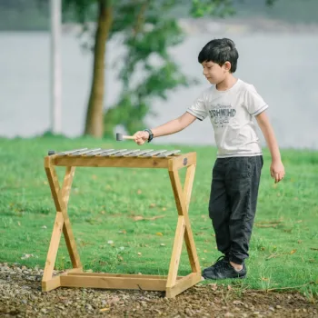 CLASSIC WORLD EDU Instrument Muzyczny Ksylofon Duże Cymbałki