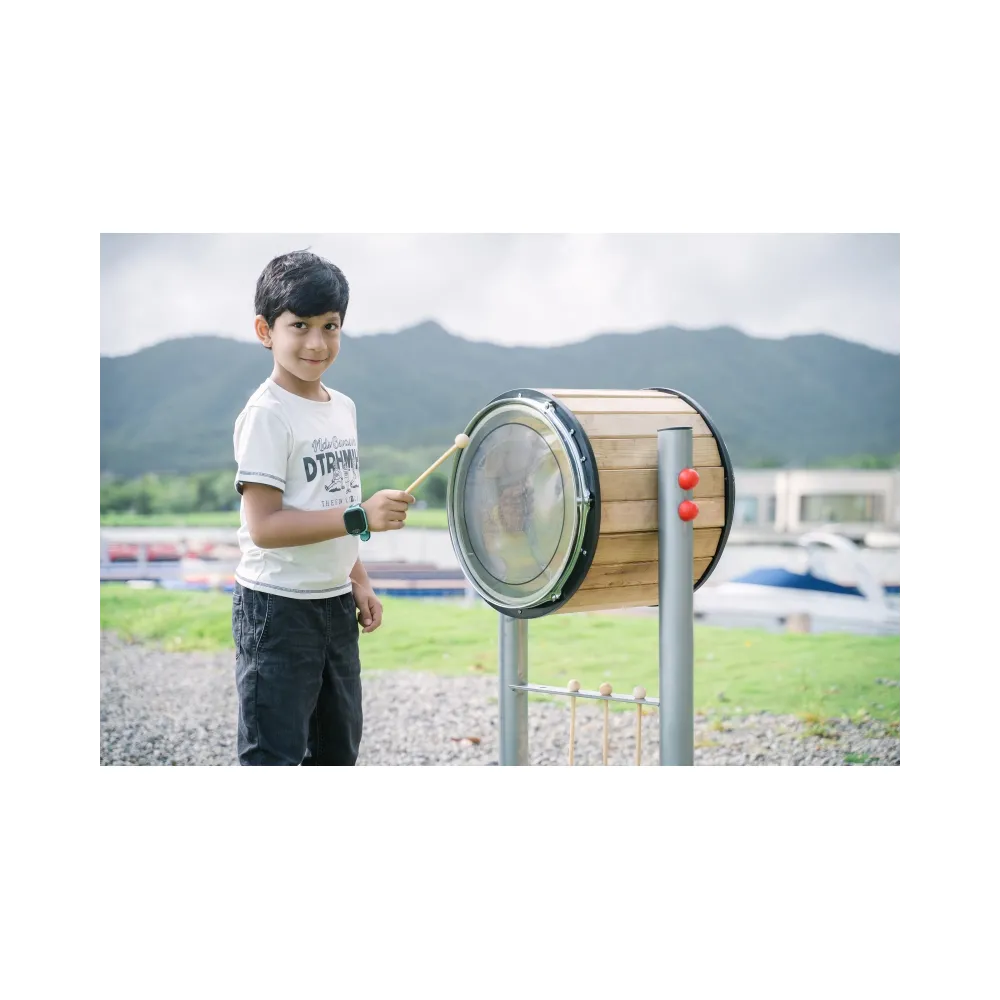 CLASSIC WORLD EDU Zestaw Bębenki XXL 2 szt. Instrument Perkusja Ogrodowa