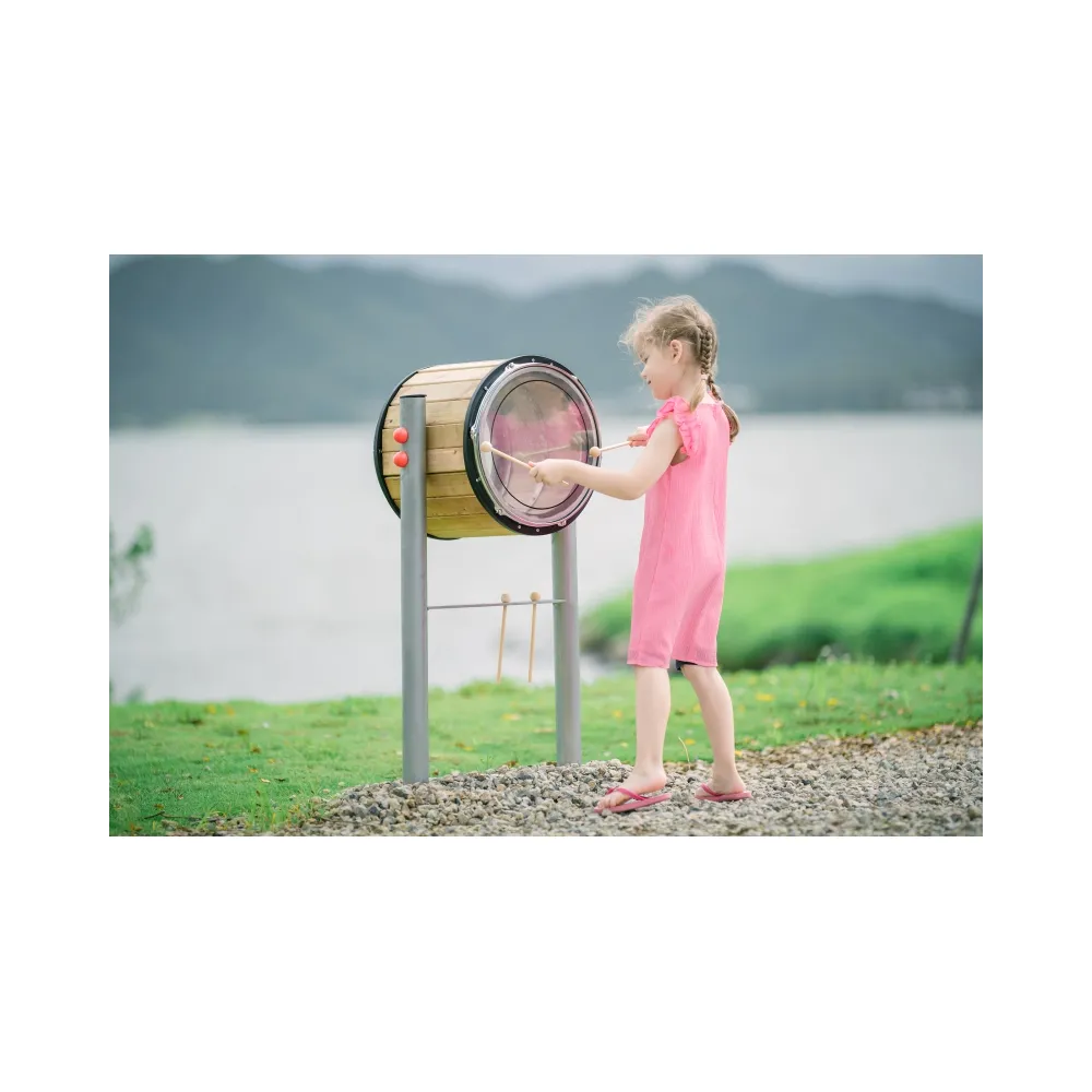 CLASSIC WORLD EDU Zestaw Bębenki XXL 2 szt. Instrument Perkusja Ogrodowa