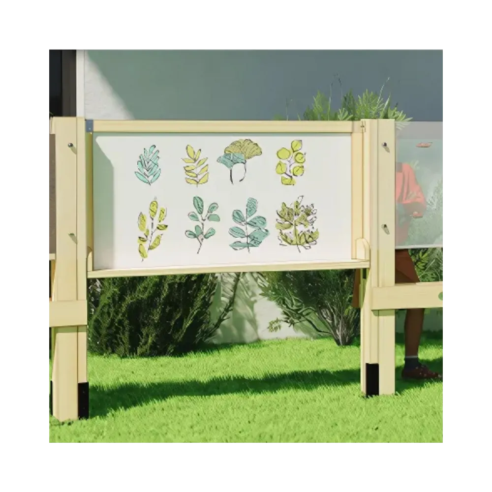 CLASSIC WORLD EDU Drewniana Tablica Dwustronna Kredowa- Magnetyczna Edukacyjna