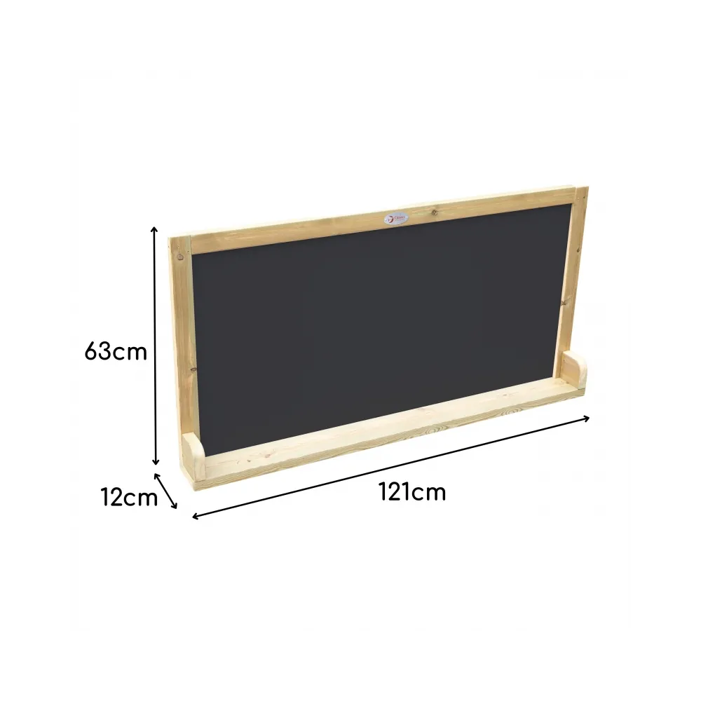 CLASSIC WORLD EDU Drewniana Tablica Dwustronna Kredowa- Magnetyczna Edukacyjna