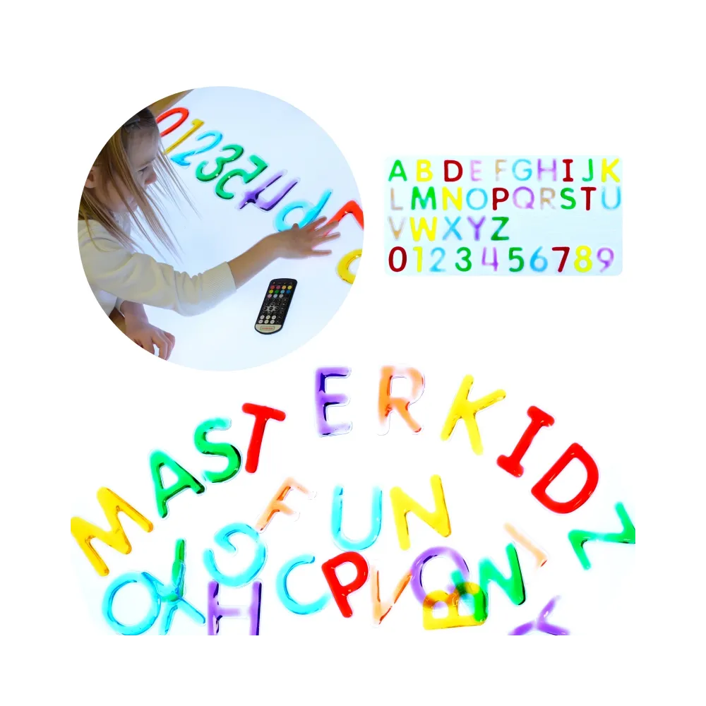 MASTERKIDZ Zestaw Literek i Cyferek Alfabet Montessori