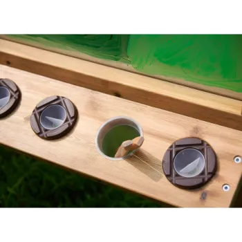 MASTERKIDZ Przezroczysta Akrylowa Tablica Malarska + Kubeczki