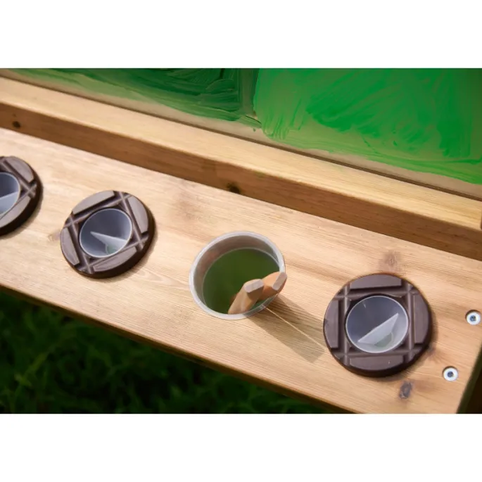 Tablica malarska z przezroczystą powierzchnią