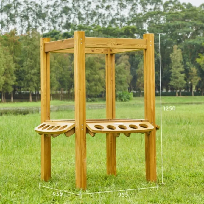 Tablica akrylowa na 4 strony dla dzieci.