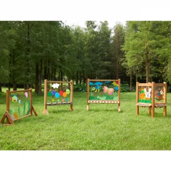 MASTERKIDZ 4 Stronna Tablica Przezroczysta Akrylowa Do Malowania + Kubeczki