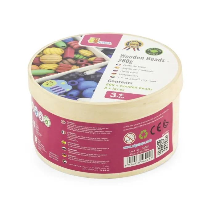 Kreatywna zabawa dla dzieci z koralikami VIGA