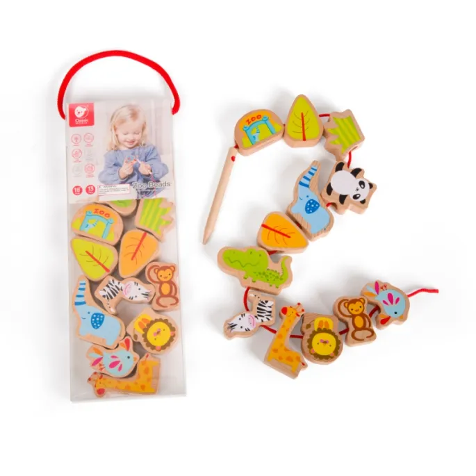 Zestaw edukacyjny z klockami zwierząt