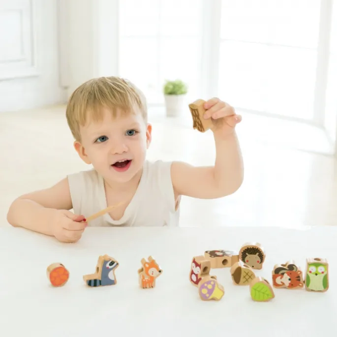Edukacyjna zabawka drewniana dla maluchów
