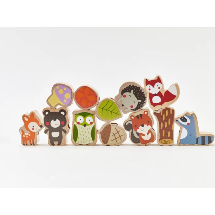 Zestaw klocków do nauki manualnych umiejętności