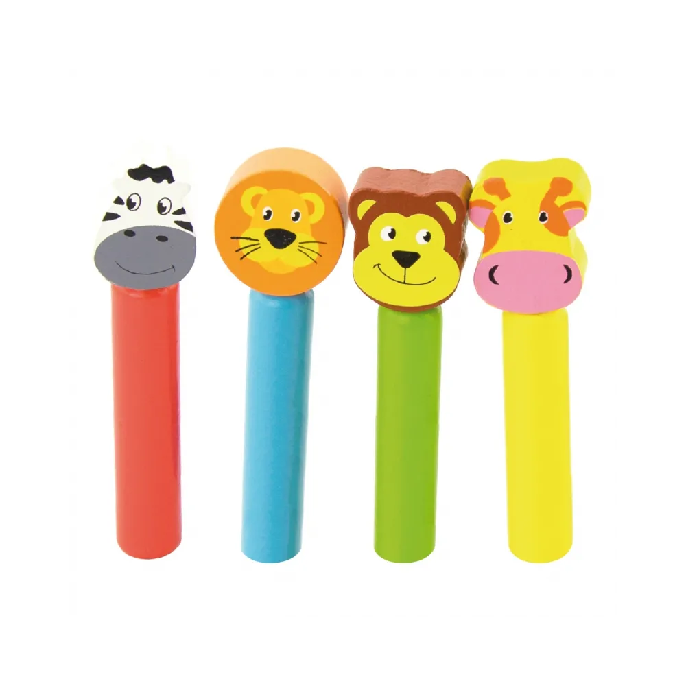 VIGA Drewniane Skaczące Zwierzątka Arka Noego