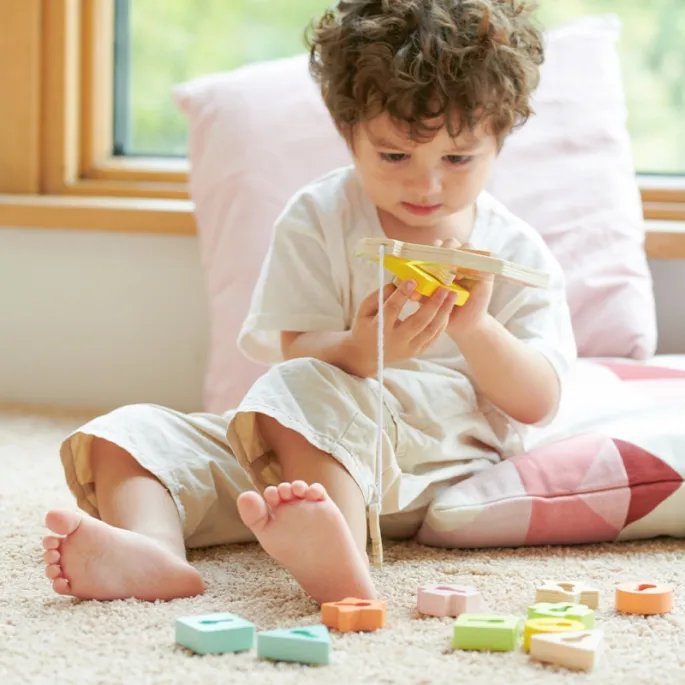 Ekologiczne drewniane zabawki dla dzieci