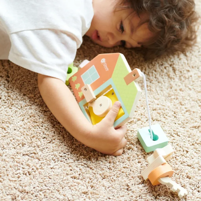 Bezpieczne klocki z naturalnego drewna