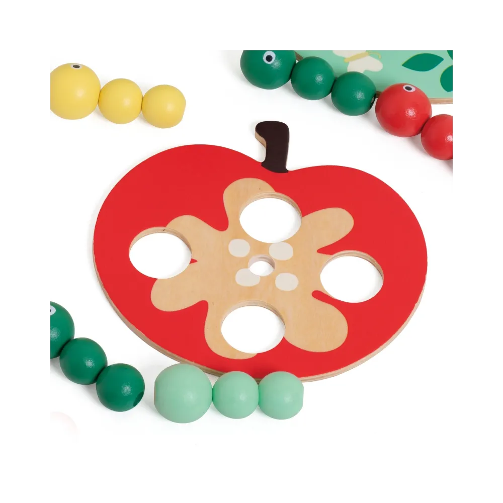 CLASSIC WORLD Magnetyczna Gra Zręcznościowa Złap Robaczka 16 el.