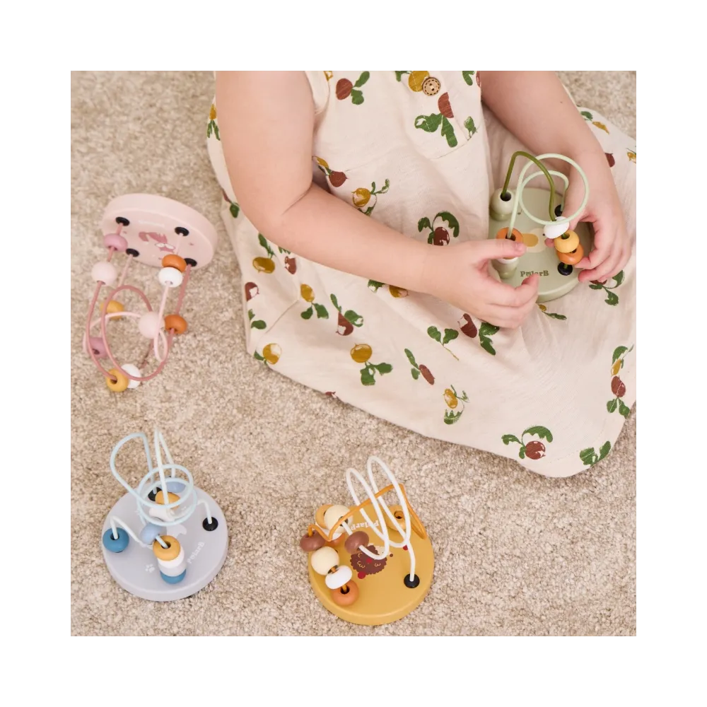 Interaktywna przeplatanka dla najmłodszych z bezpiecznych materiałów