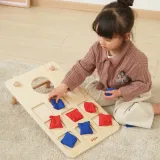 Viga Gra Zręcznościowa 2w1 Kółko i Krzyżyk + Cornhole - Rzut Do celu