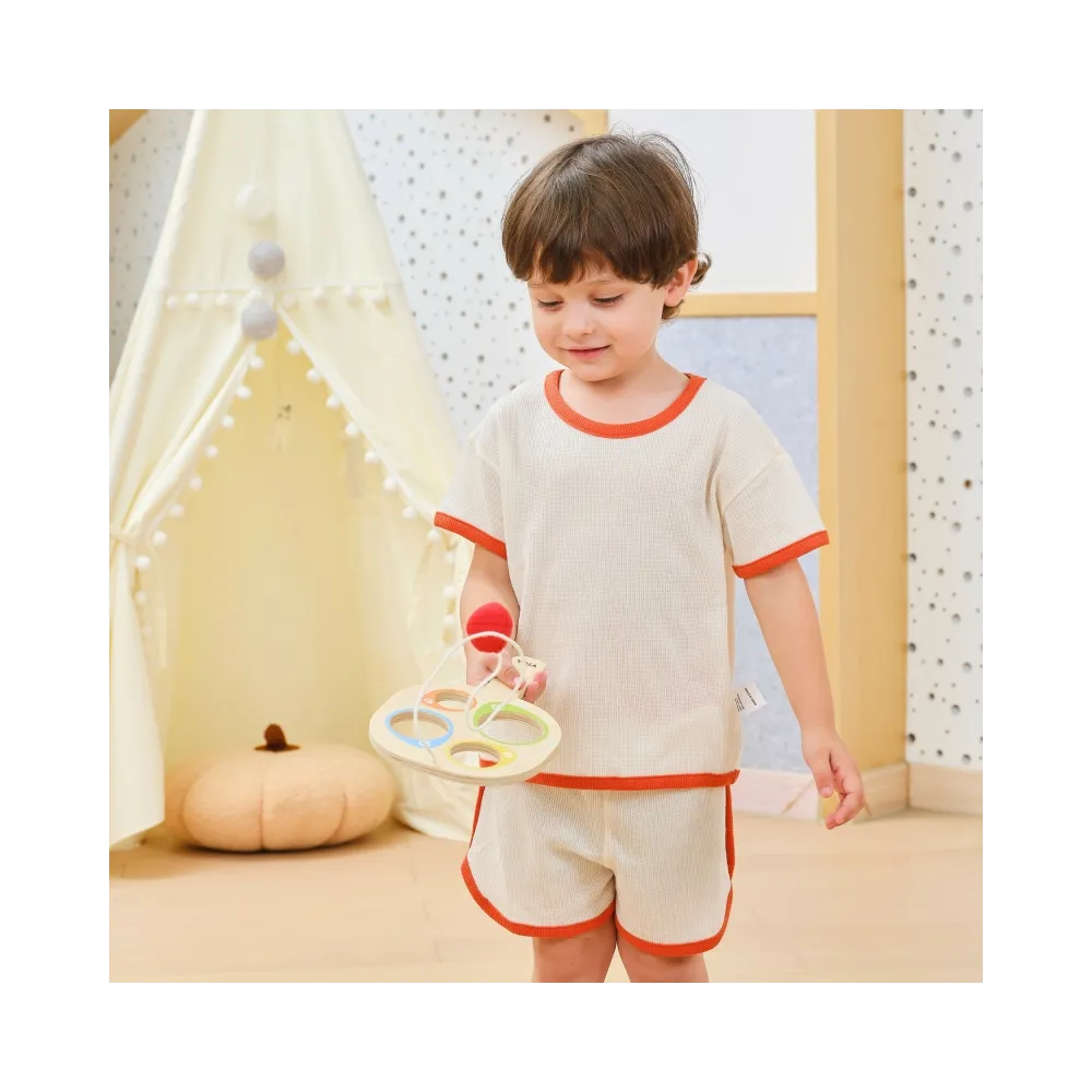 VIGA Drewniany Zestaw Paletek do Gry Złap Piłkę z Punktacją