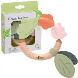 CLASSIC WORLD Drewniana Grzechotka Sensoryczna Gryzak 2w1