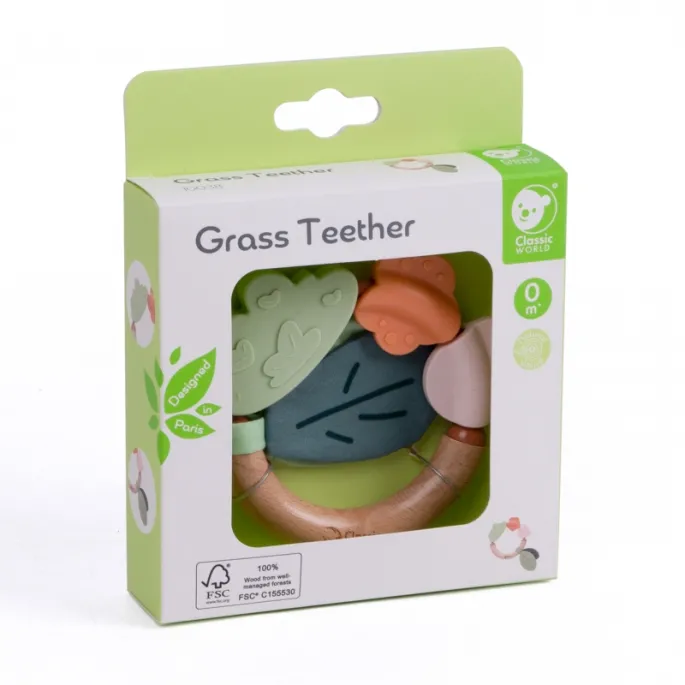 Zabawka stymulująca zmysły podczas ząbkowania