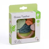 CLASSIC WORLD Drewniana Grzechotka Sensoryczna Gryzak 2w1