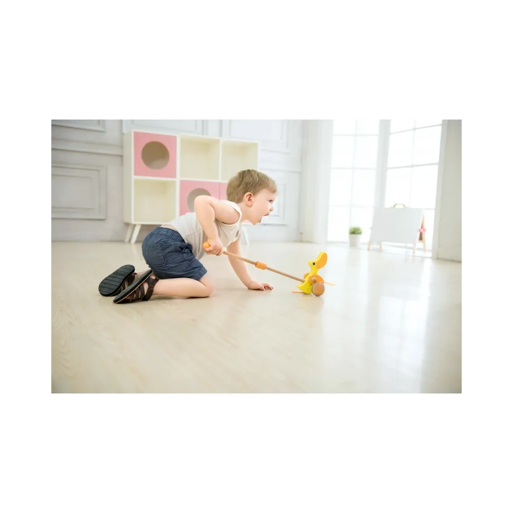 CLASSIC WORLD Pchacz Kaczuszka Drewniany Dla Dzieci