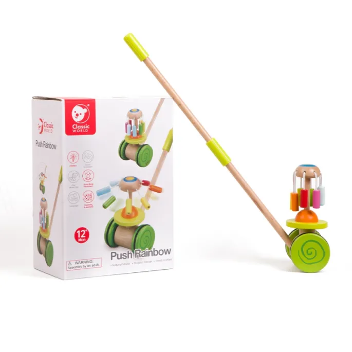 Melodyjna karuzela na spacer dla najmłodszych