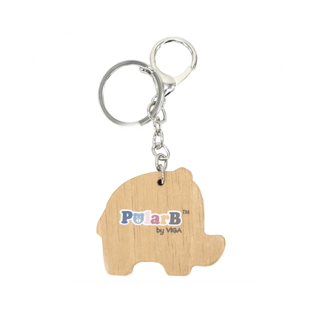 VIGA PolarB Drewniany Breloczek Słonik Brelok