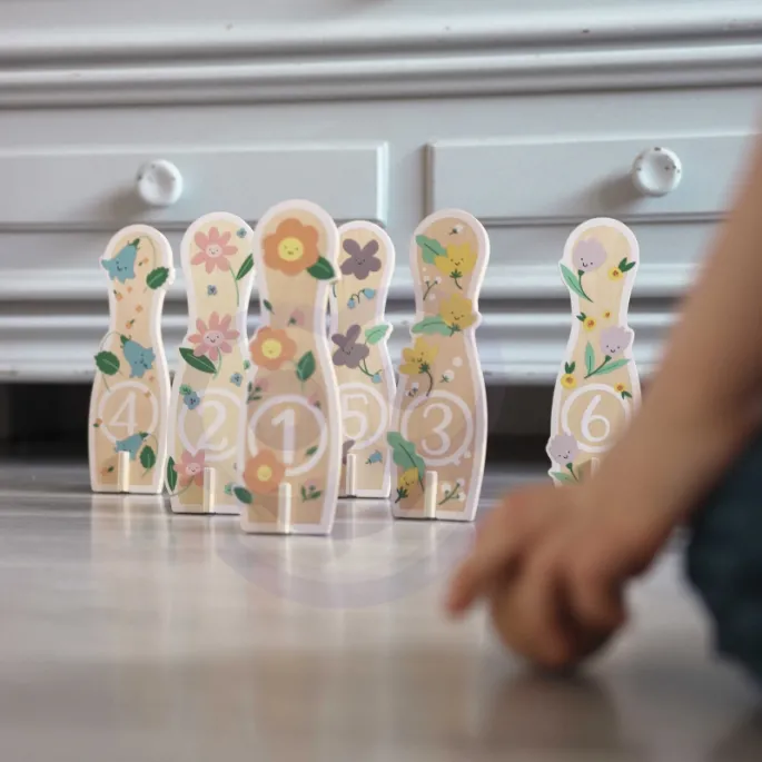 Kolorowe kręgle do wspólnej zabawy