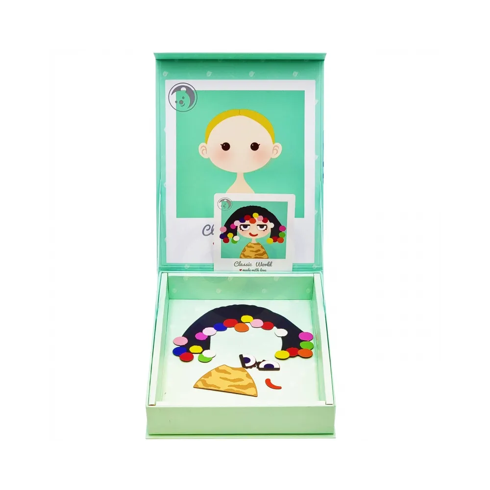 CLASSIC WORLD Układanka Magnetyczna Księżniczki 44 el.