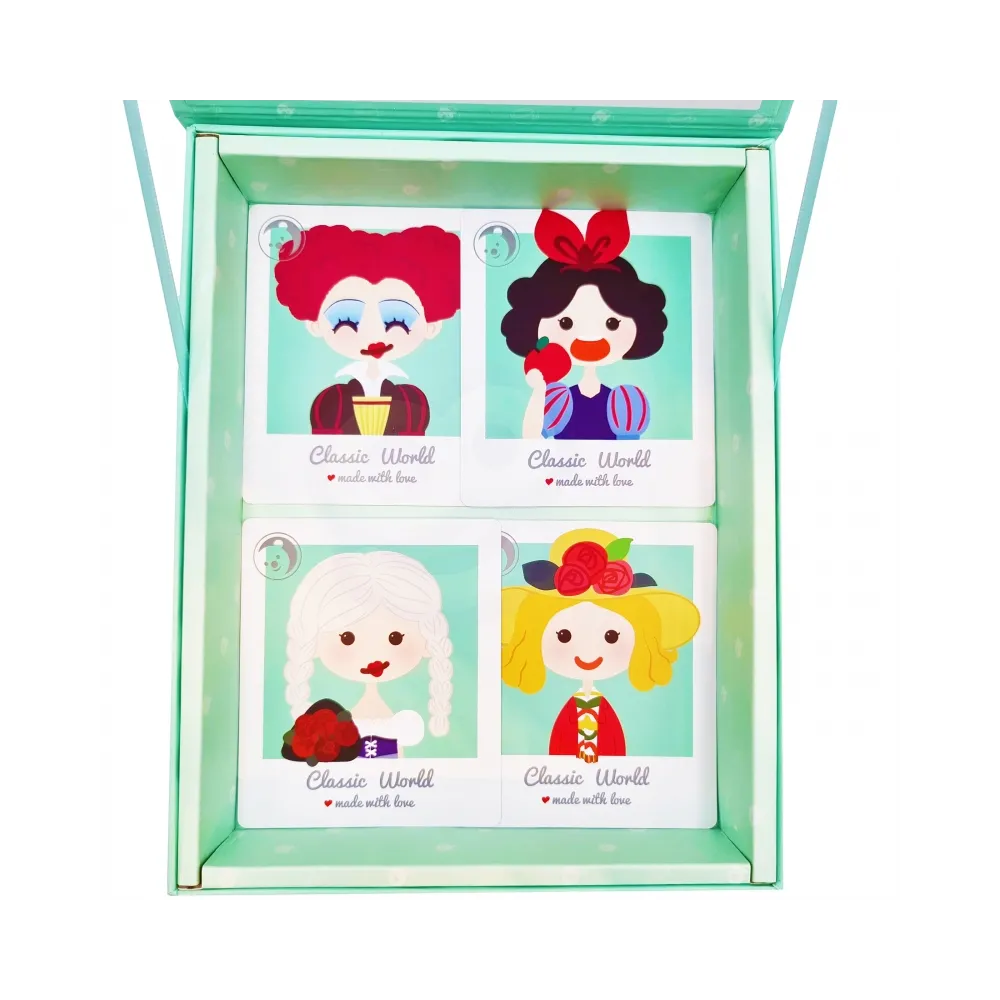 CLASSIC WORLD Układanka Magnetyczna Księżniczki 44 el.