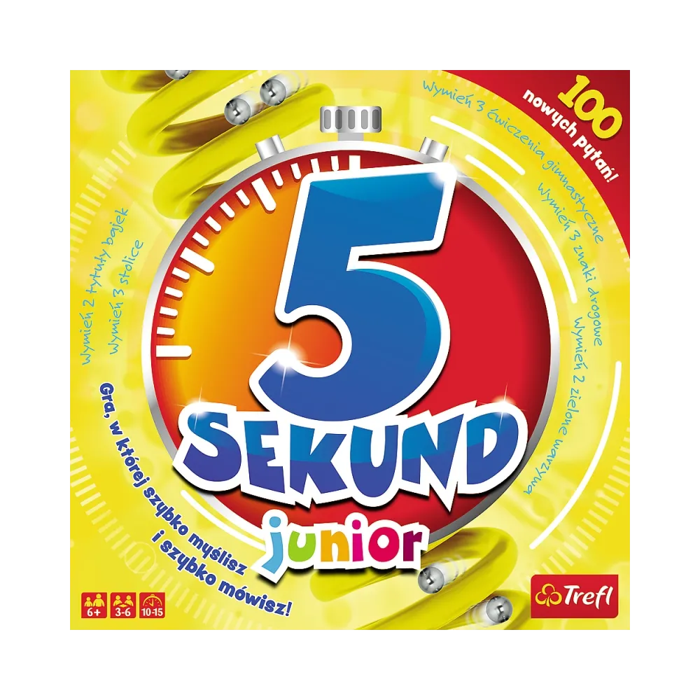 Dzieci grające w 5 Sekund Junior 2.0 z użyciem czasomierza