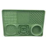 Duża silikonowa mata spowalniająca jedzenie dla psa i kota w kilku kolorach