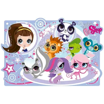 Kolorowe puzzle do ułożenia i kolorowania