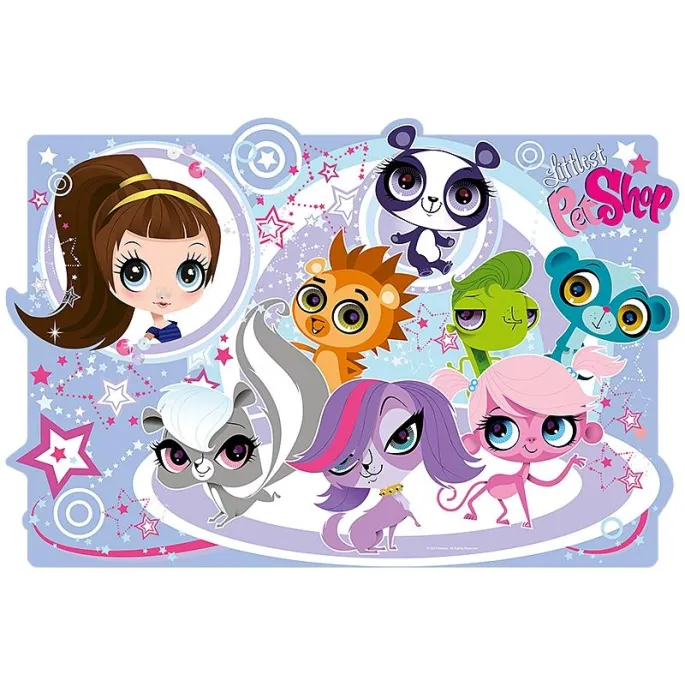 Kolorowe puzzle do ułożenia i kolorowania