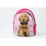 Kolorowy plecak dla dzieci z uroczym pieskiem